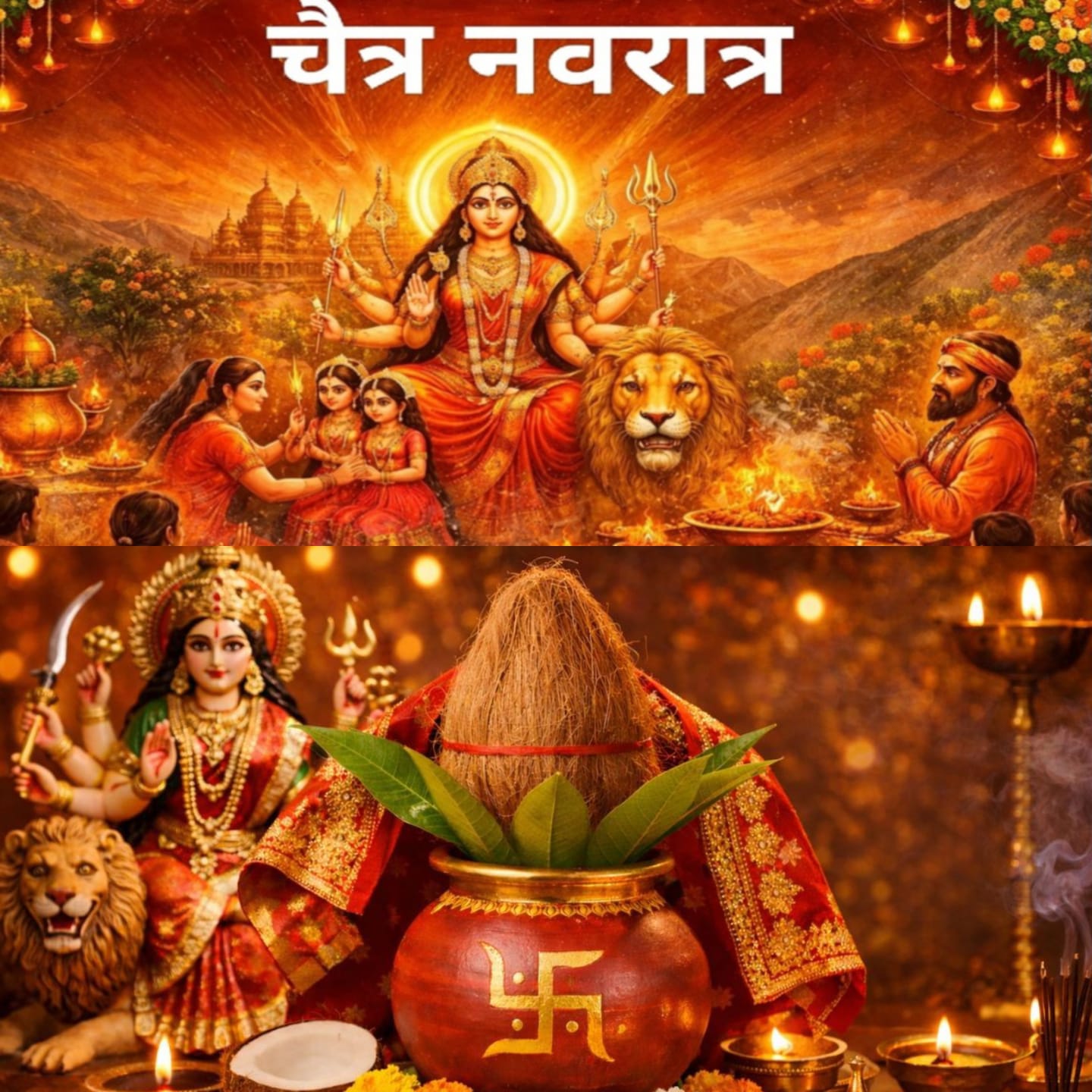 चैत्र नवरात्रि: आस्था, साधना और आत्मजागरण का दिव्य महापर्व