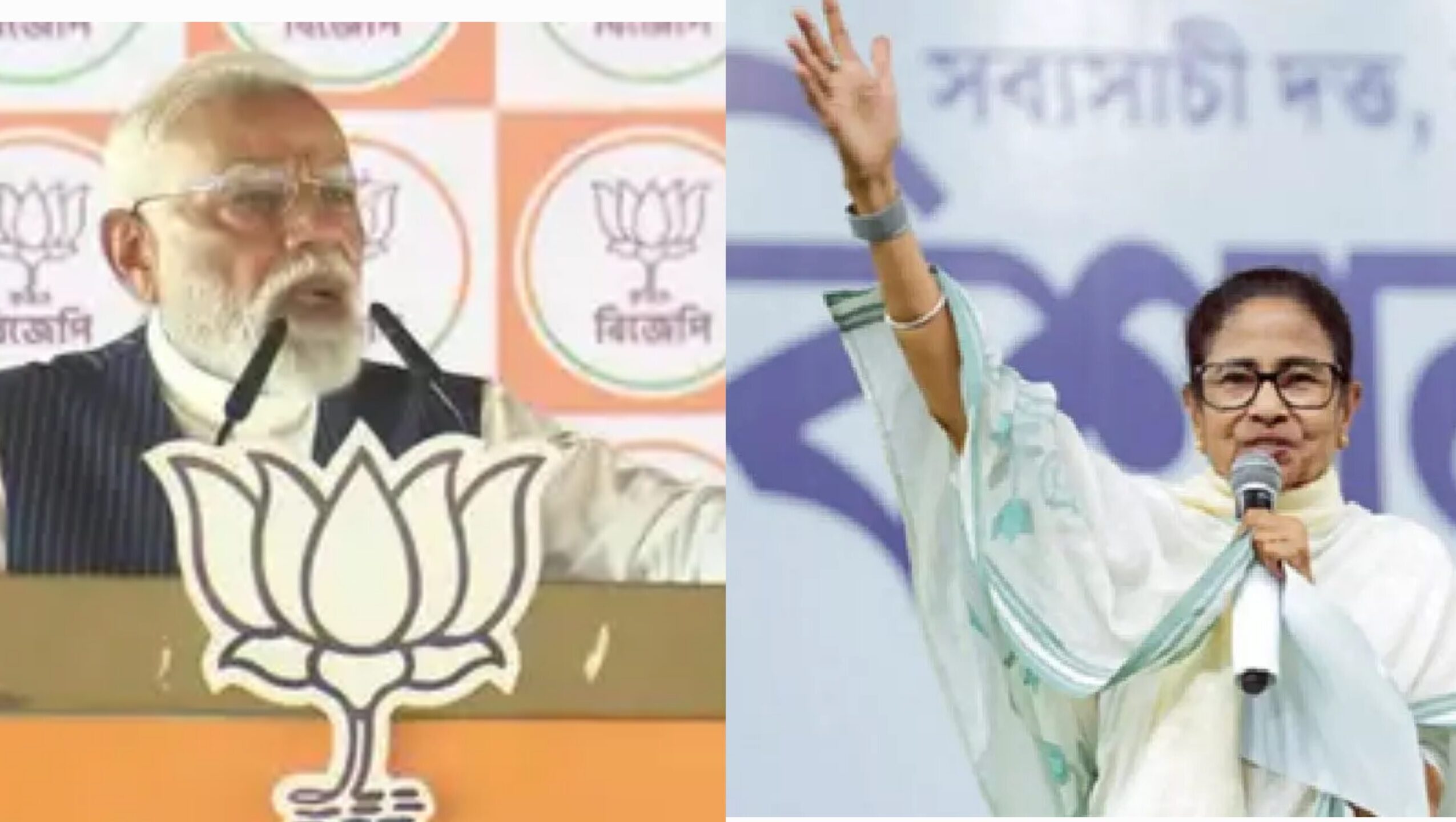 कोलकाता में सियासी संग्राम : सीएम ममता का वार, पीएम मोदी का जवाब, गरमाई बंगाल की सियासत
