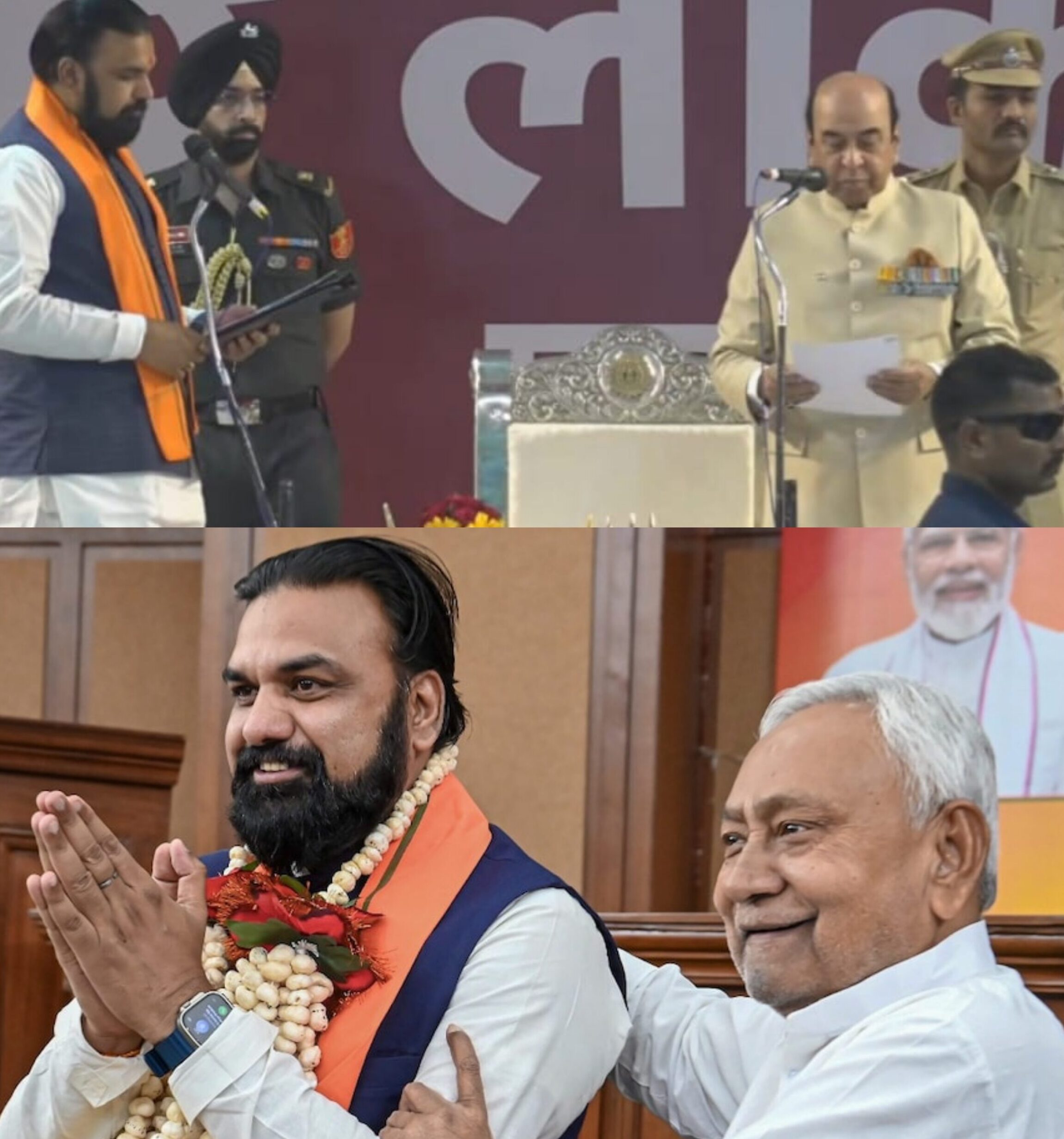 नीतीश युग के बाद बिहार में एनडीए की नई सरकार: “सम्राट चौधरी के हाथों में प्रदेश की बागडोर”, 24वें मुख्यमंत्री के रूप में ली शपथ