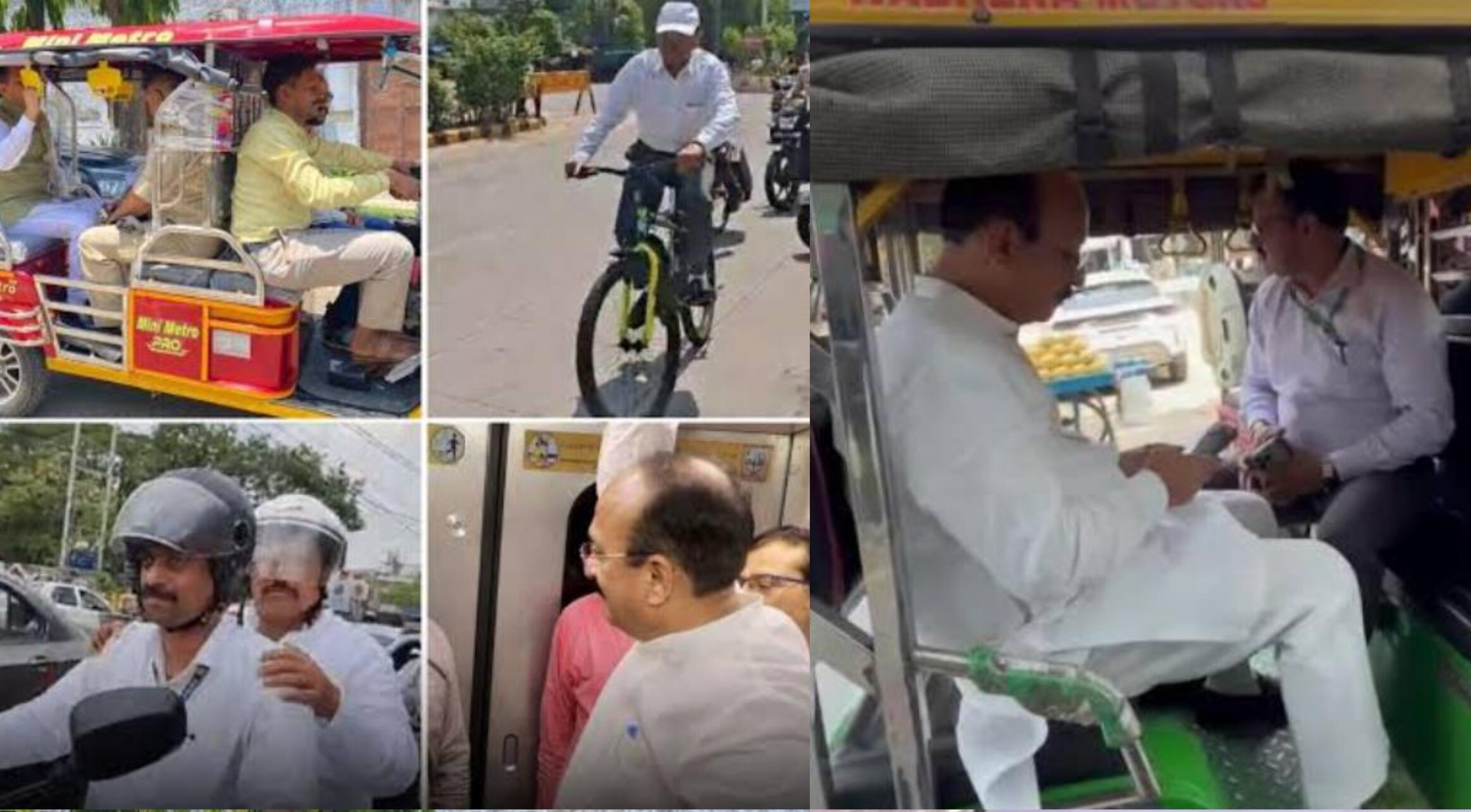 पीएम मोदी की अपील का असर: बदला सत्ता का रंग, वीआईपी सायरन से पब्लिक ट्रांसपोर्ट तक, नेता, मंत्री और अफसर चले सादगी की राह पर 